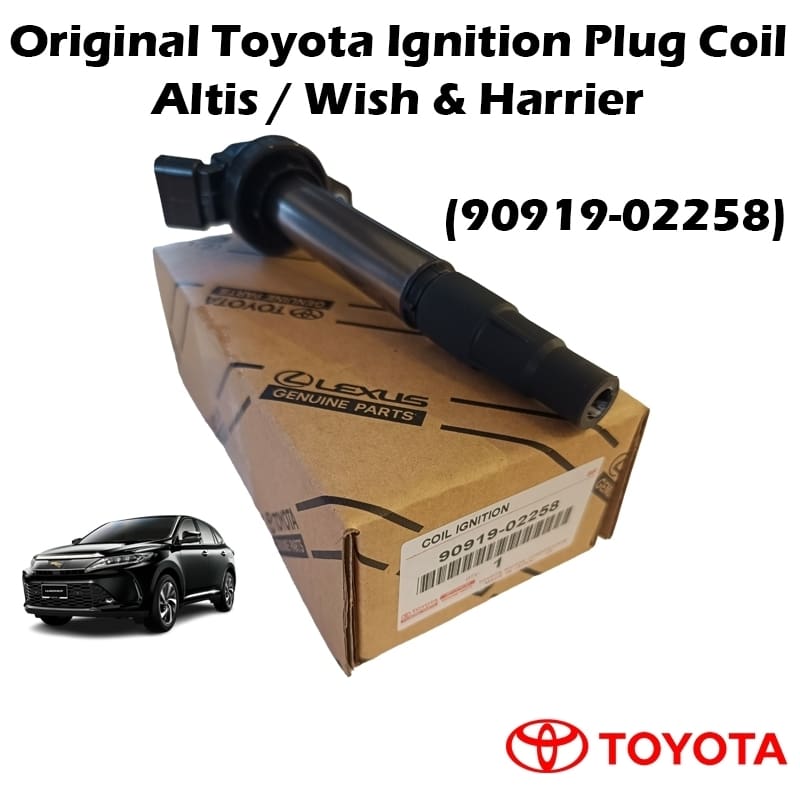 Original Toyota Ignition Plug Coil For Altis / Wish & Harrier (90919-02258)