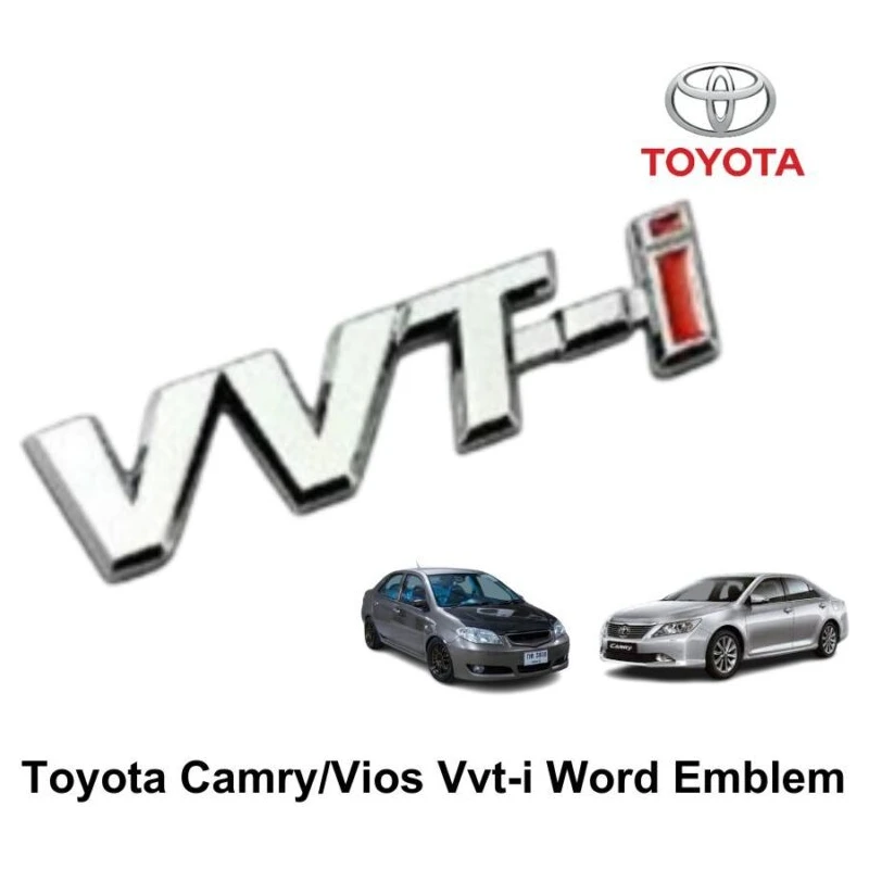 TOYOTA CAMRY/VOIS VVT-I WORD EMBLEM