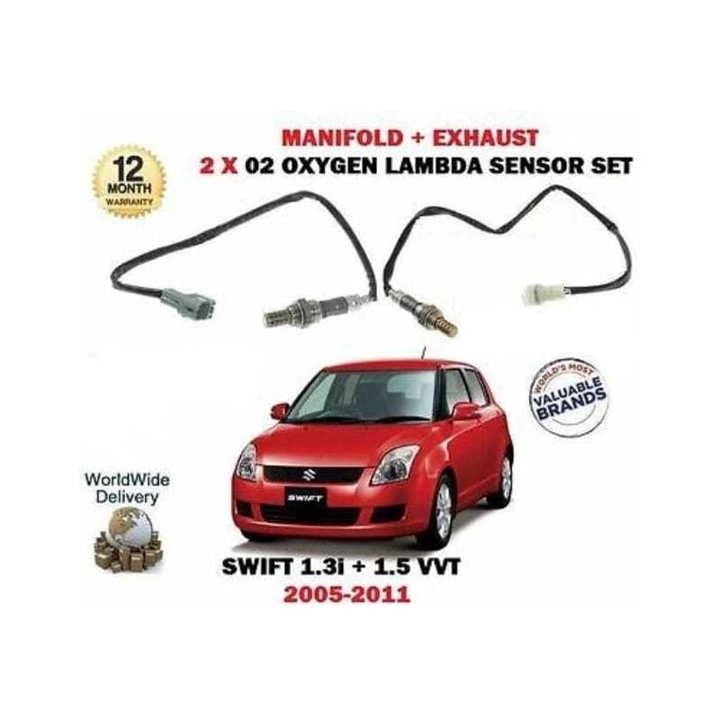 Oxygen Sensor / O2 Sensor / Exhaust Sensor Front And Rear Suzuki Swift 1.5 (Oem)