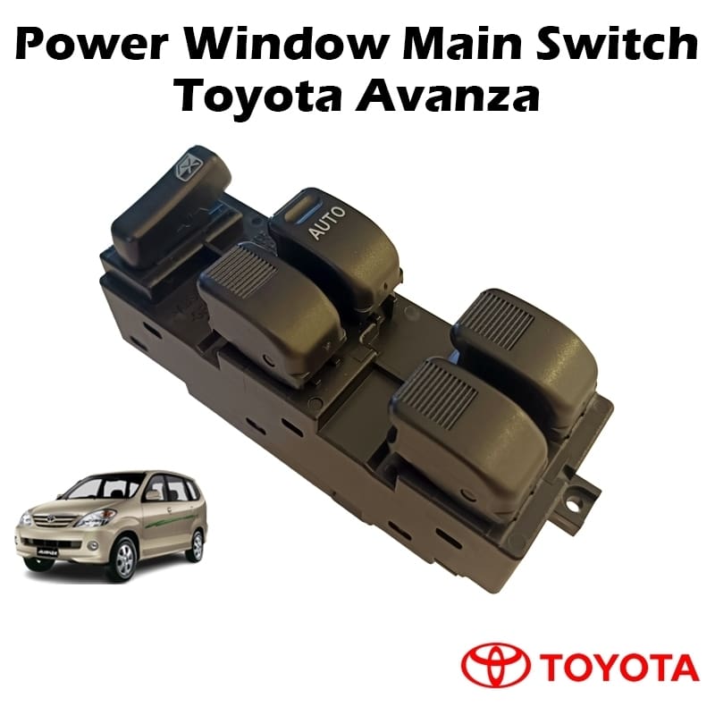 Toyota Avanza Power Window Main Switch Driver Side (Original/OEM)