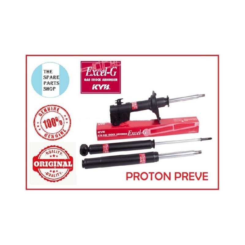 PROTON PREVE 1.6/SUPRIMA S KAYABA FRONT AND REAR ABSORBER