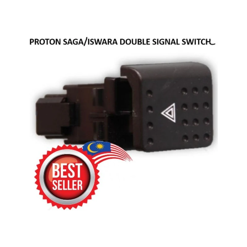 PROTON SAGA /ISWARA EMERGENCY SWITCH/DOUBLE SIGNAL SWITCH ( OEM )