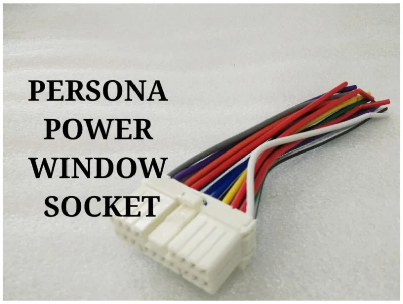 PROTON PERSONA /EXORA /EXORA BOLD AND SUZUKI SWIFT MAIN POWER WINDOW SWITCH  SOCKET CONNECTOR (OEM)