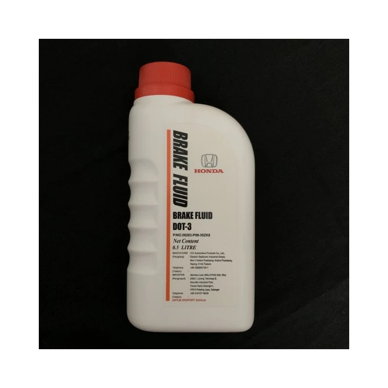 ORIGINAL HONDA GENUINE BRAKE OIL FLUID DOT 3 (500ML)