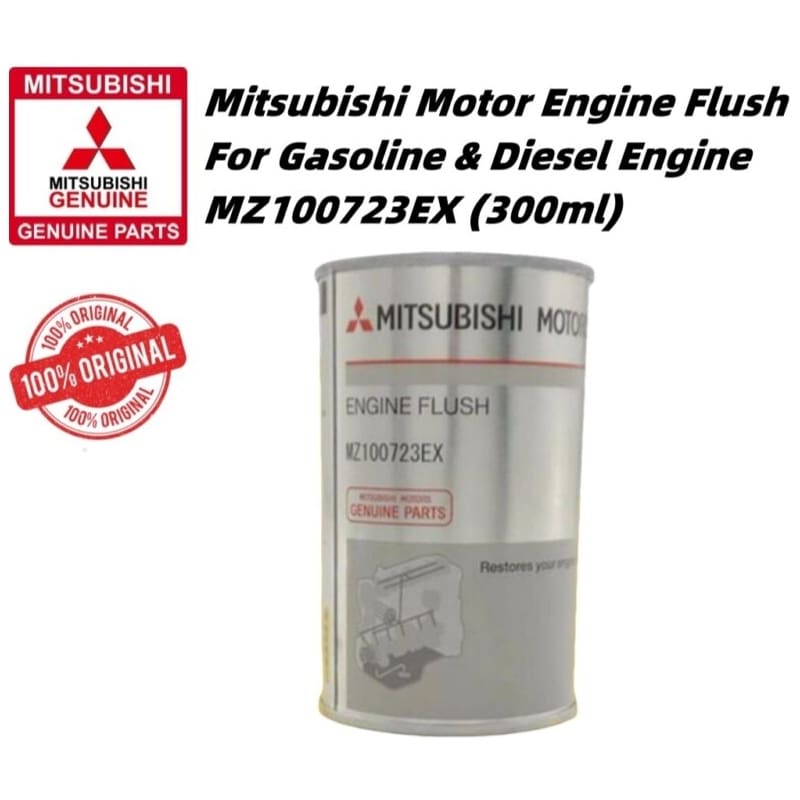Original Mitsubishi Genuine Engine Flush 300ml For Gasoline And Diesel Engines MZ100723EX