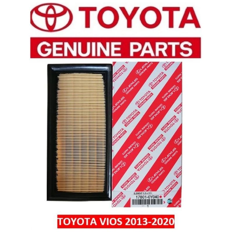Toyota Vios Ncp150 Nsp151, Avanza F653 Rush F800, Perodua Aruz & Myvi 2018 D20n Air Filter (Oem)