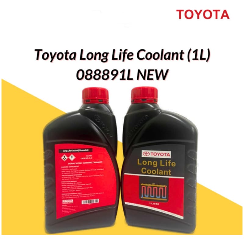 Original Toyota Genuine Long Life Coolant 08889L (1Liter)