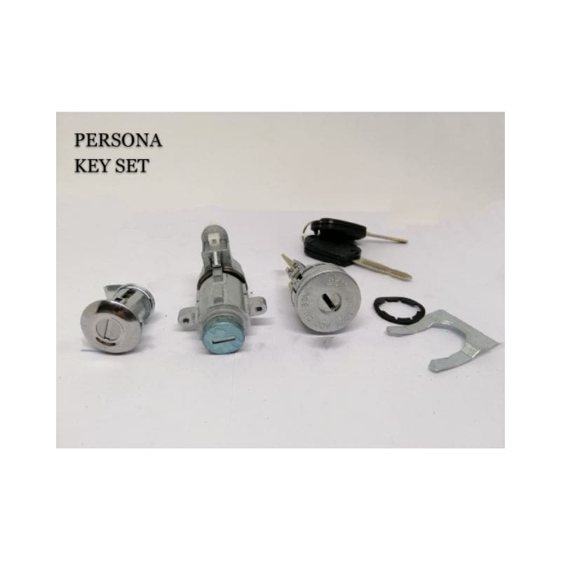 PROTON PERSONA IGNITION STARTER KEY SET ASSY OEM SET