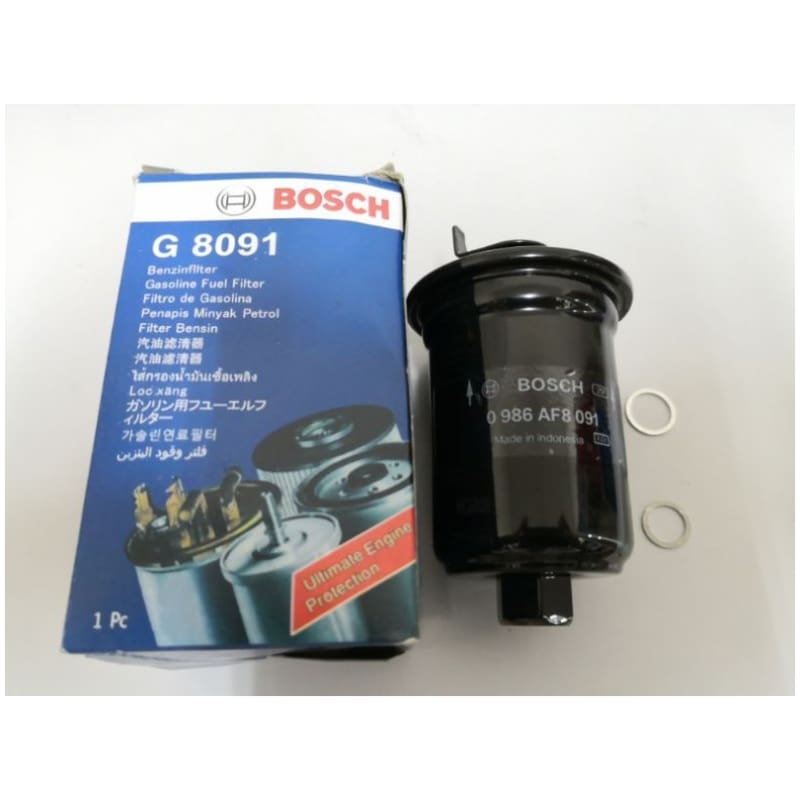 Bosch Fuel Filter G8091 For Proton Wira/Satria/Putra 1.6‑1.8 & Perdana V6
