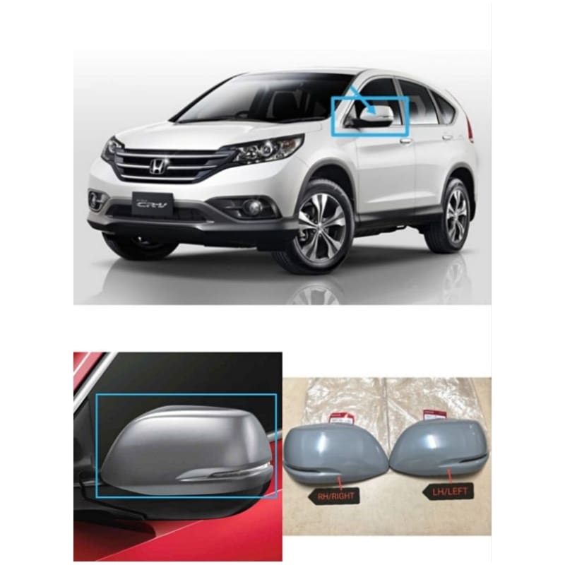 HONDA GENUINE CRV TOA SIDE MIRROR COVER (WITH LAMP HOLE)