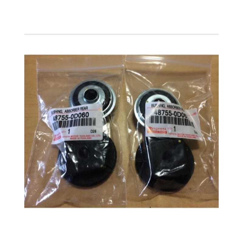 ORIGINAL TOYOTA VOIS NCP42 NCP93 REAR ABSORBER BUSHING/ MOUNTING 1PAIRS