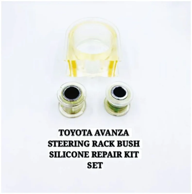 TOYOTA AVANZA F601, F602 & VOIS NCP42 POWER STEERING RACK BUSH SILICONE REPAIR KIT SET