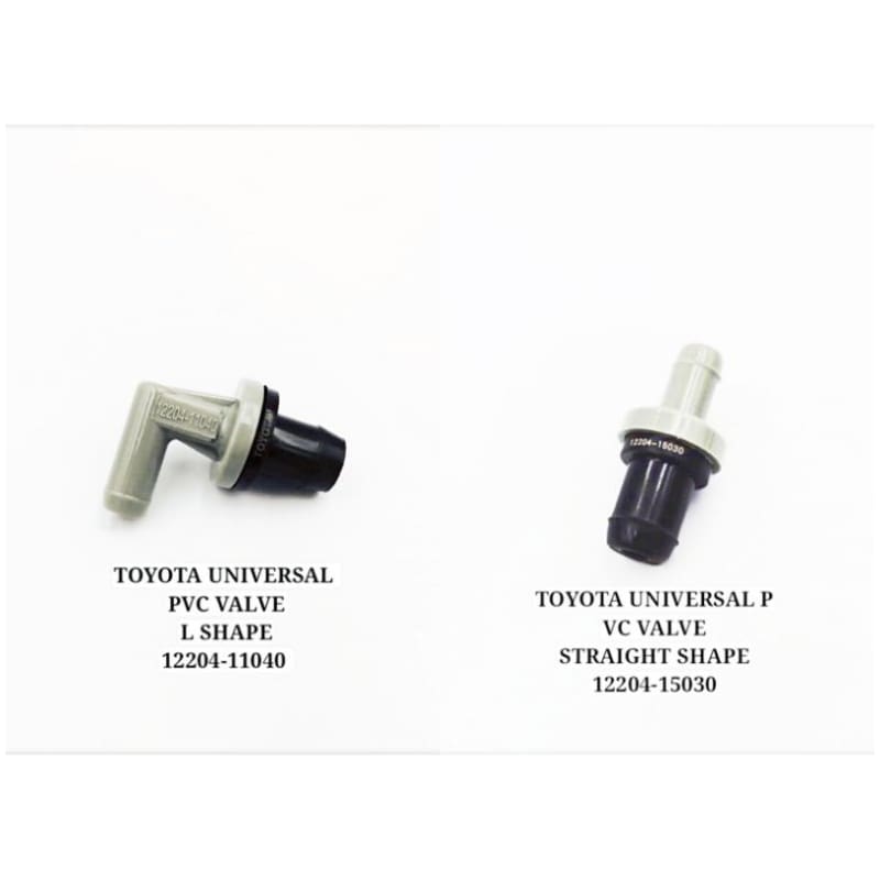 ORIGINAL TOYOTA Pcv Pvc Valve Straight And L Shape