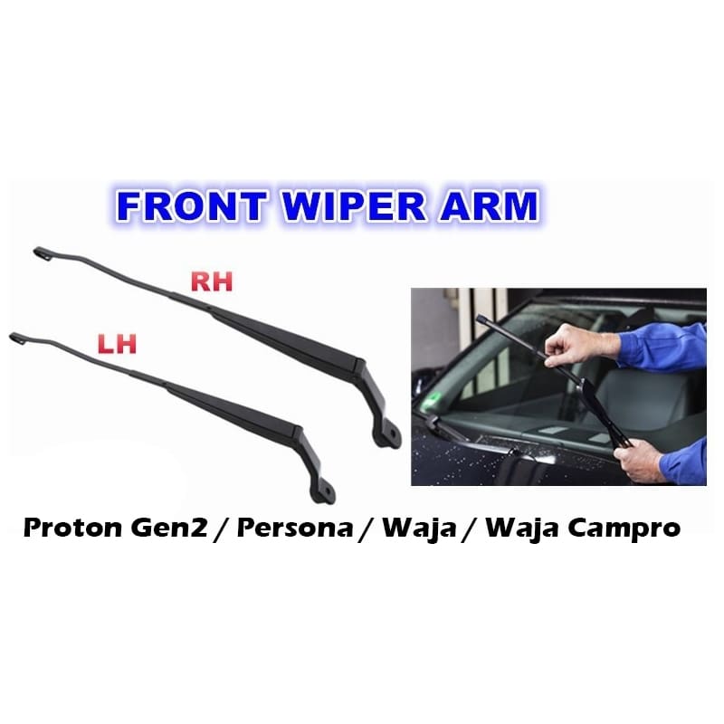 Wiper Arm Set (LH & RH) For Proton Gen2/Persona/Waja/Waja Campro (OEM)
