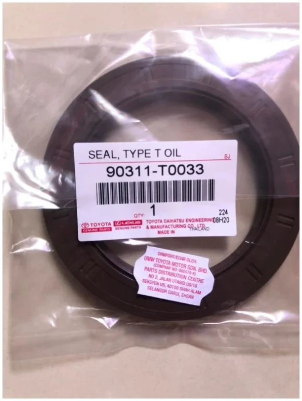 ORIGINAL TOYOTA GENUINE VOIS NCP42 & NCP93 FLYWHEEL OIL SEAL 90311-T0033