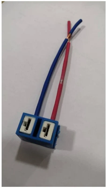 Proton Perodua H7 Bulb Ceramic Socket Car Headlamp Spotlight Lamp Socket Connector With Harness Wire