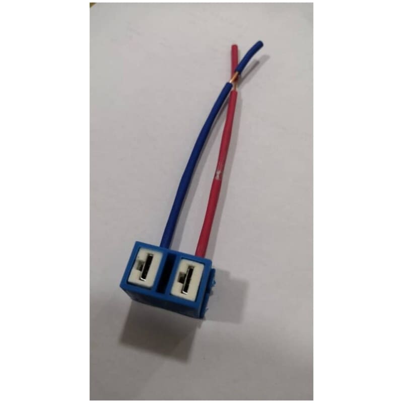 Proton Perodua H7 Bulb Ceramic Socket Car Headlamp Spotlight Lamp Socket Connector With Harness Wire