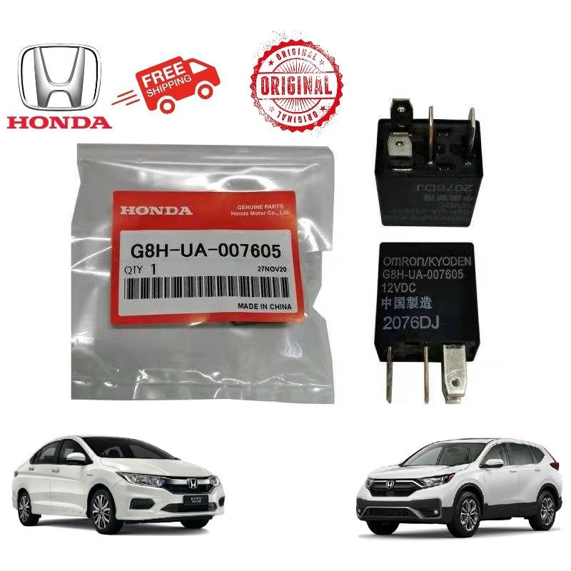 ORIGINAL HONDA OMRON KYODEN 4PIN POWER RELAY /HORN RELAY /FUSE BOX RELAY /AIR COND RELAY
