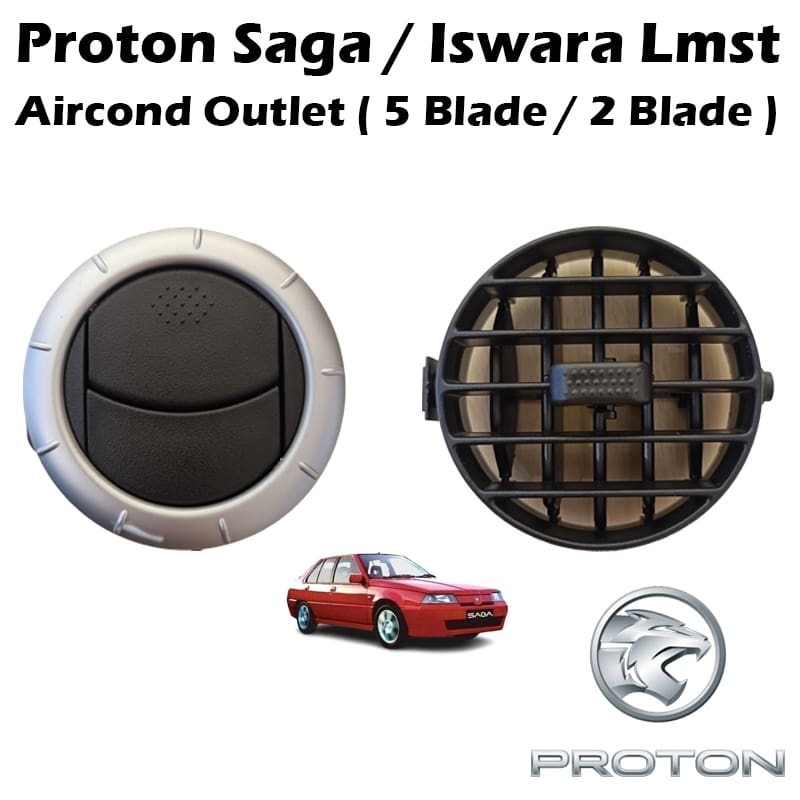 Proton Saga / Iswara LMST Aircond Outlet Vent (2 Blade / 5 Blade)