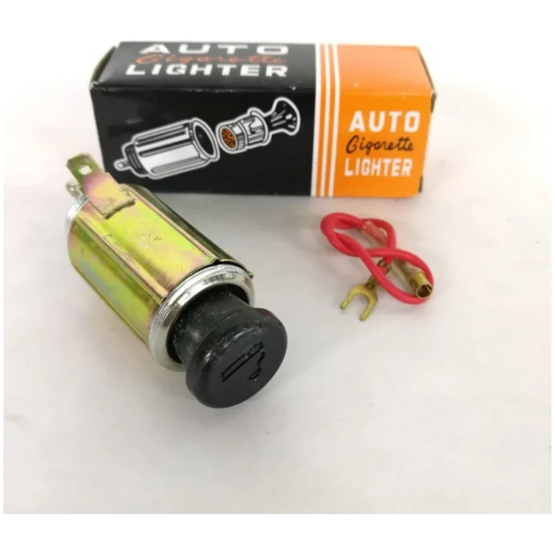 AUTO LIGHTER UNIVERSAL FOR 12V VOLT VEHICLES FULL SET TOP HEAD WITH BASE AND WIRING