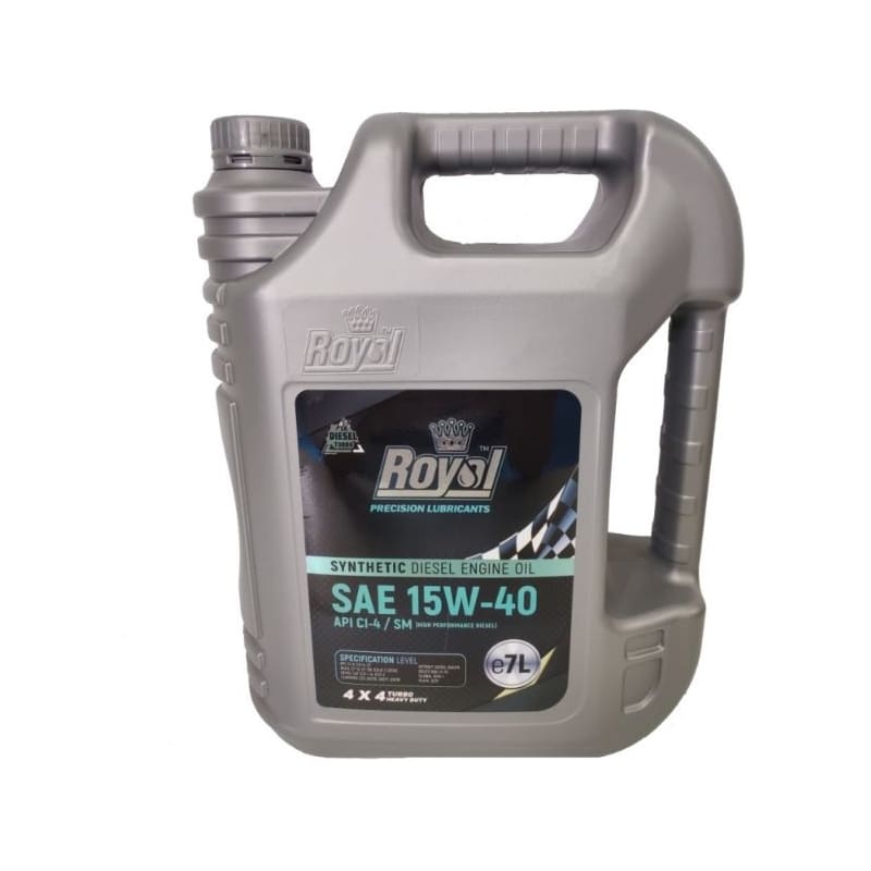 ROYAL NANO ESTER TECHNOLOGI SEMI SYNTHETIC DIESEL ENGINE OIL SAE 15W-40 API CI-4/SM 7L
