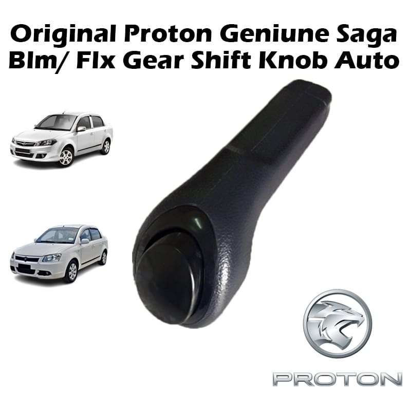 Original Proton Genuine Saga BLM, FLX Gear Shift Knob (Auto Transmission)