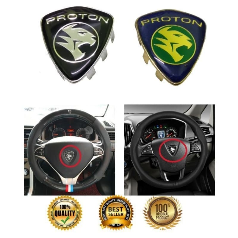 Proton Waja , Persona , Preve , Suprima S & Exora Sterring Air Bag Logo Emblem Original