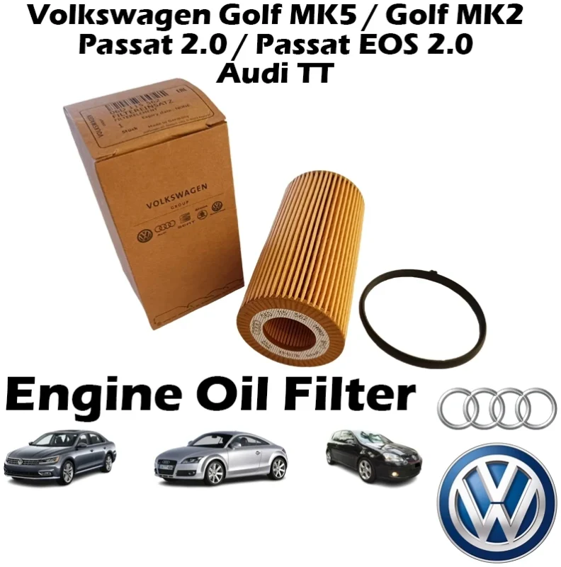 Volkswagen Golf R GTI Audi A3 A4 TT Oil Filter 06D115562
