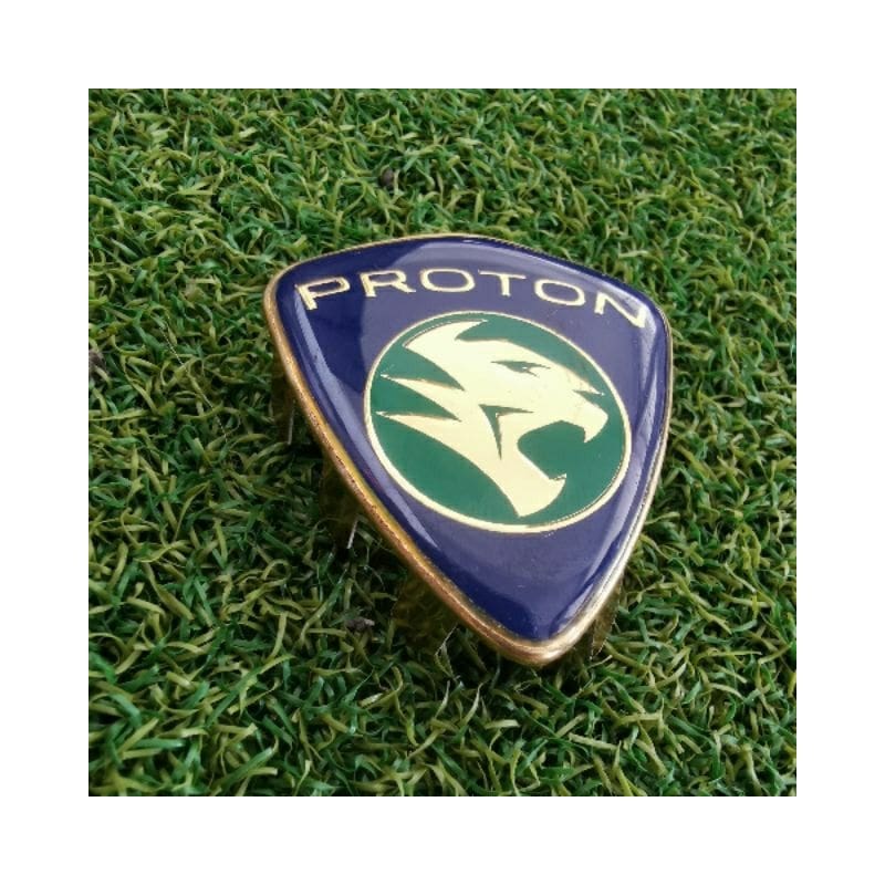 PROTON WAJA MMC ORIGINAL RIM CAP LOGO BACK SIDE COVER LOGO AND STEERING LOGO (GLUE)