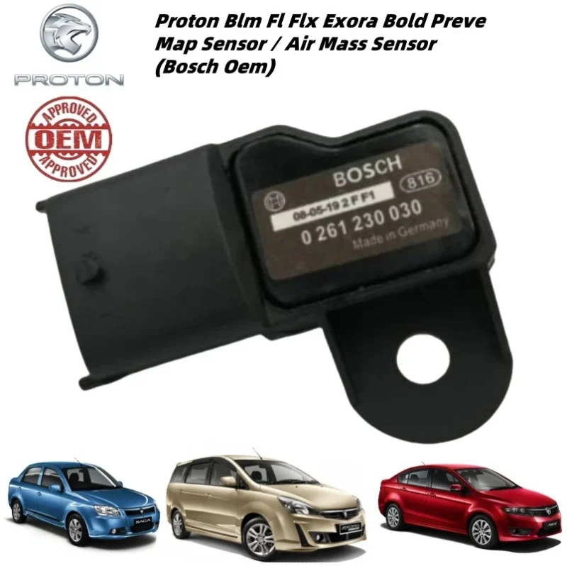 Proton Blm Fl Flx Exora Bold Preve Map Sensor ( 0 261 230 030 Bosch Oem )