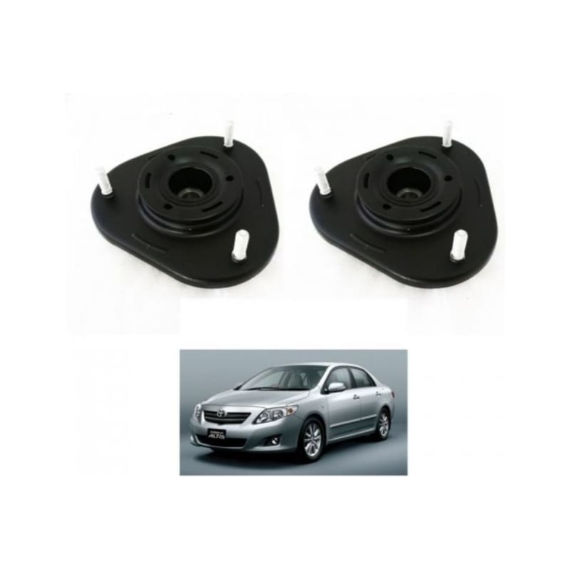 1 PAIR TOYOTA COROLLA ALTIS / AE92 /AE101 /AE111 FRONT ABSORBER MOUNTING 1PAIR OEM SET