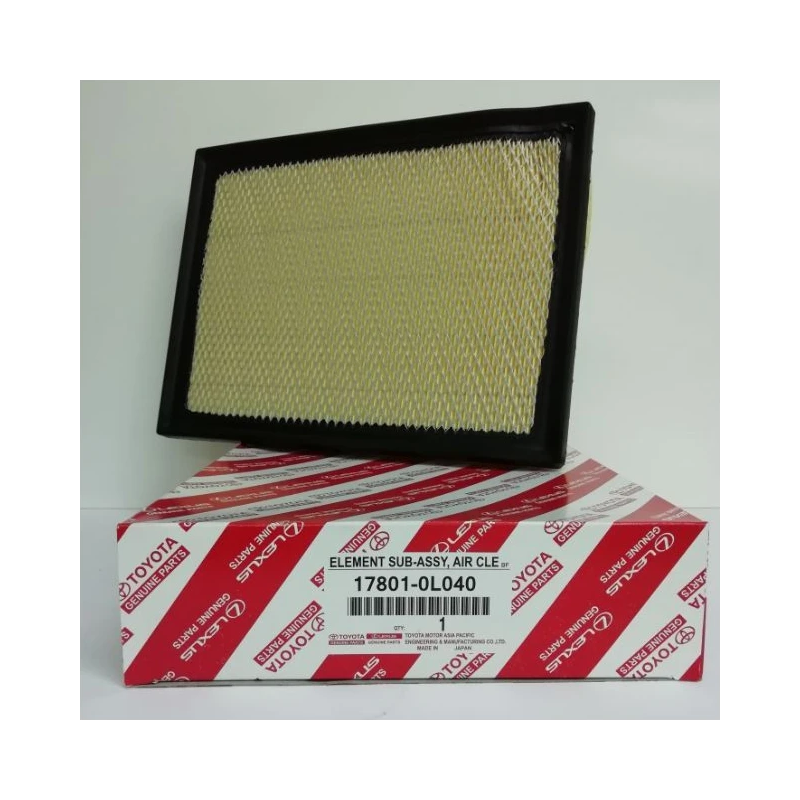 TOYOTA HILUX REVO GUN125 AND FORTUNER INNOVA GUN155 AIR FILTER 17801-0L040