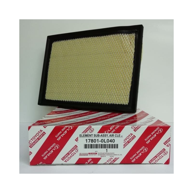 TOYOTA HILUX REVO GUN125 AND FORTUNER INNOVA GUN155 AIR FILTER 17801-0L040