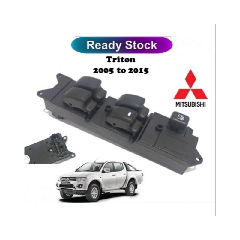 MITSUBISHI TRITON 2005-2015 POWER WINDOW MAIN SWITCH