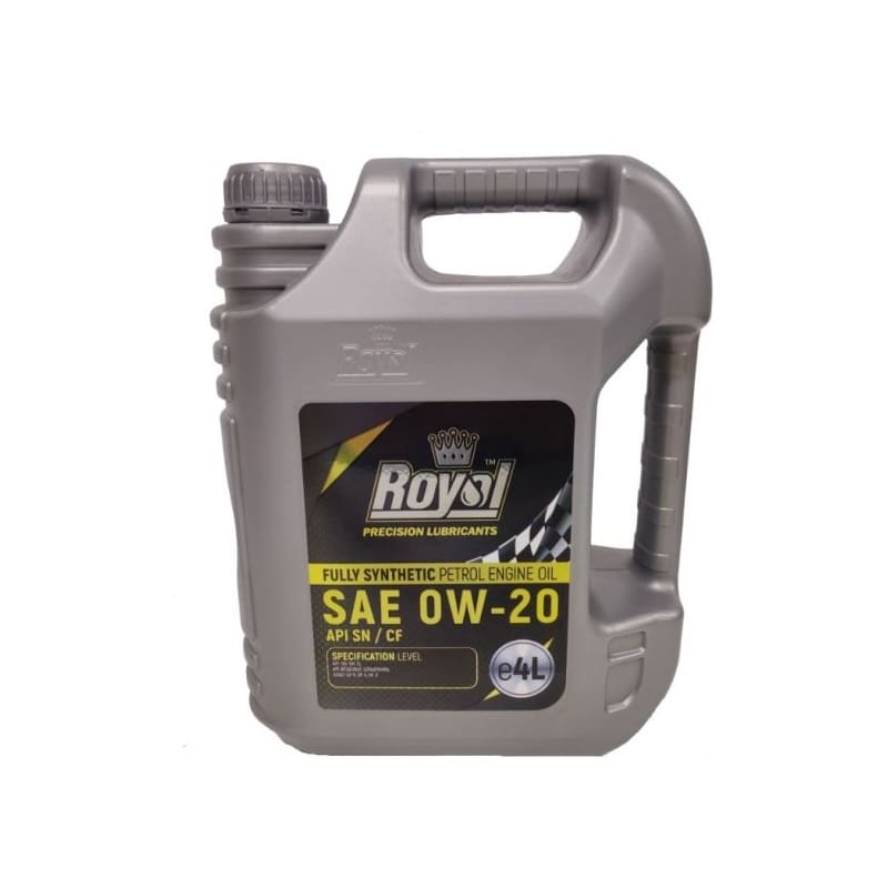 ROYAL PRECISION LUBRICANTS Fully Synthetic Petrol Engine Oil SAE 0W-20 API SN/CF 4L