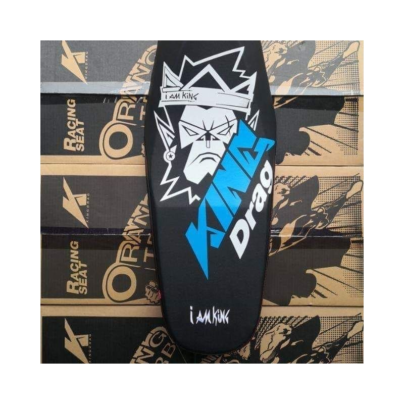 KINGDRAG RACING SEAT I AM KING ORANGUTAN MONKEY SEAT LC135 /LC 150 /Y15ZR /Y15 /YSUKU