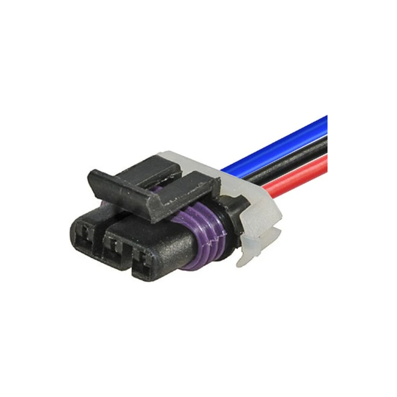 CHEVROLET AVEO 1.5 , OPTRA 1.8 SONIC 3PIN IGNITION SOCKET CONNECTOR WITH HARNESS WIRES