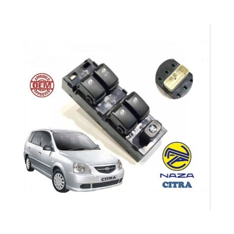 NAZA CITRA/KIA CAREN II POWER WINDOW MAIN SWITCH