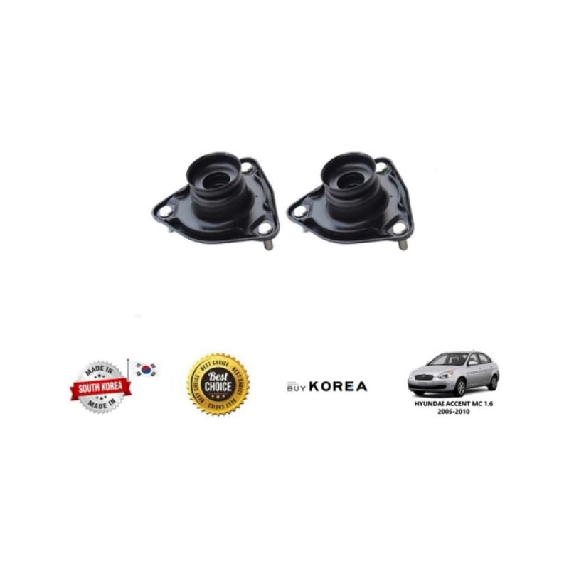 HYUNDAI ACCENT FRONT ABSORBER MOUNTING 1PAIR OEM SET