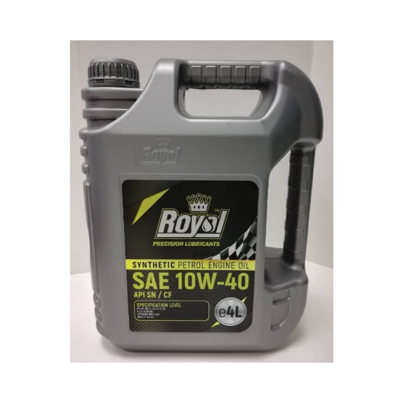 Royal Synthetic Petrol Engine Oil SAE 10W-40 API-SN/CF 4L