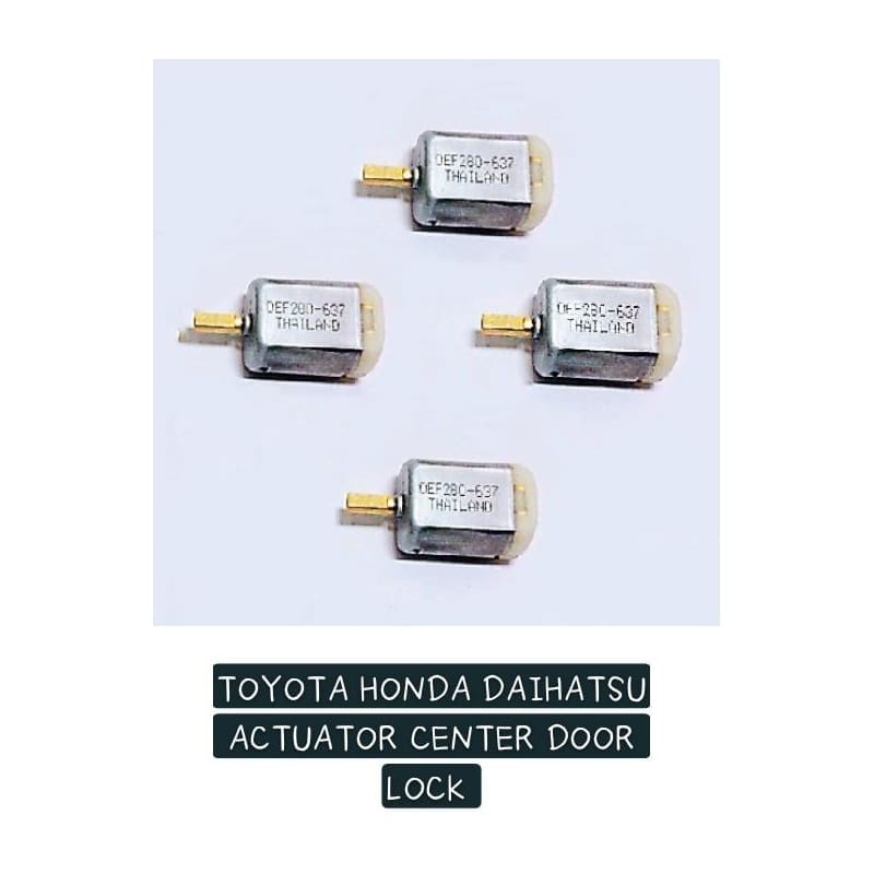 TOYOTA HONDA DAIHATSU ACTUATOR CENTER DOOR LOCKING MOTOR THAILAND OEM