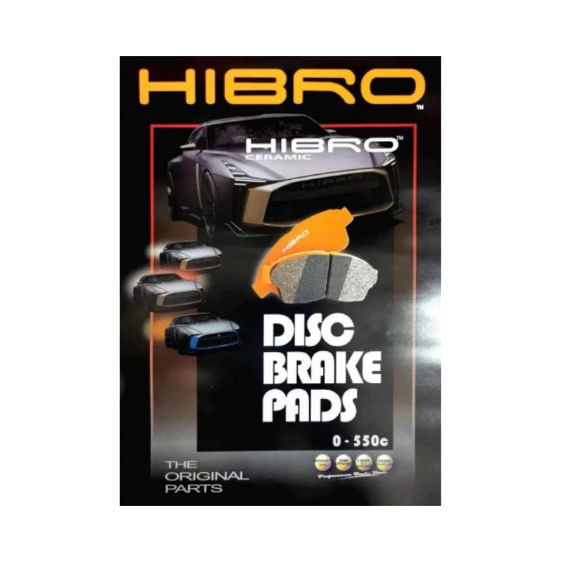 PERODUA MYVI OLD FRONT HIBRO CERAMIC DISC BRAKE PADS FREE BRAKE GREASE