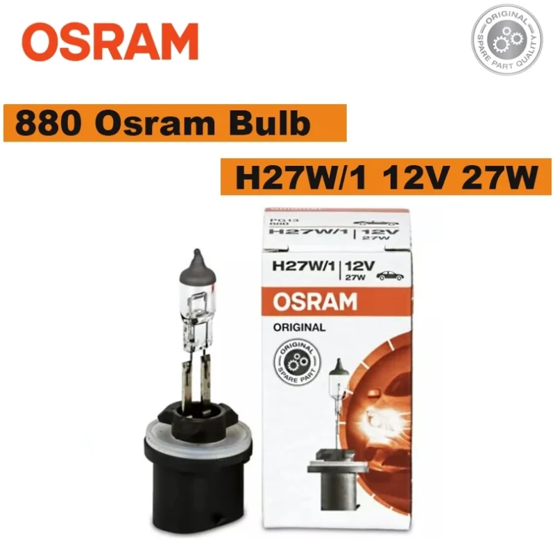 880 Orginal Osram H27W/1 12V 27W PG13 Bulb