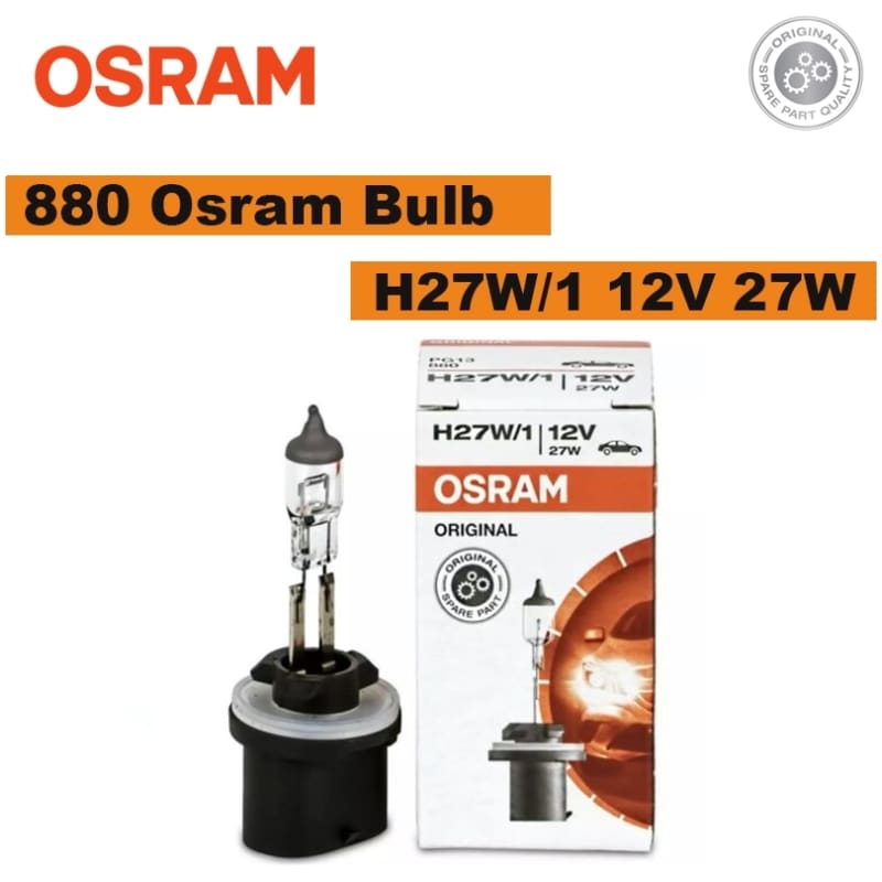 880 Orginal Osram H27W/1 12V 27W PG13 Bulb