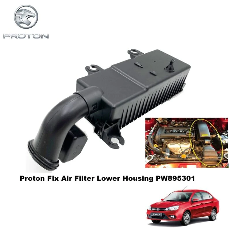 Original Proton Geniune Saga Flx Air Filter Lower Housing PW895301