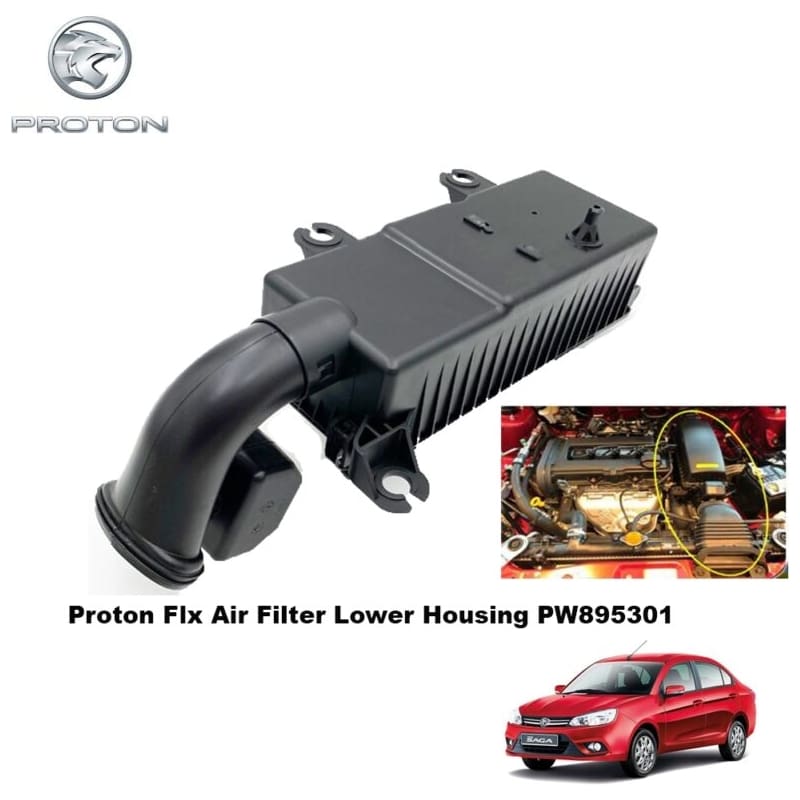 Original Proton Geniune Saga Flx Air Filter Lower Housing PW895301