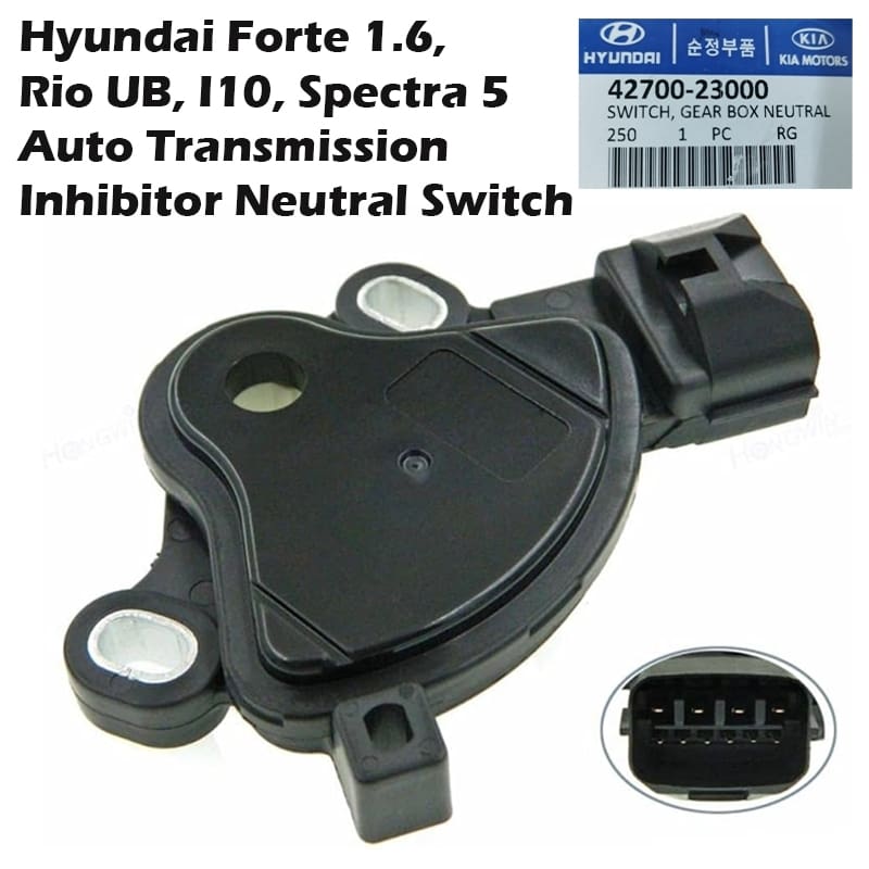 Hyundai Forte 1.6, Rio UB, I10, Spectra 5 Auto Transmission Inhibitor Neutral Switch and Sensor