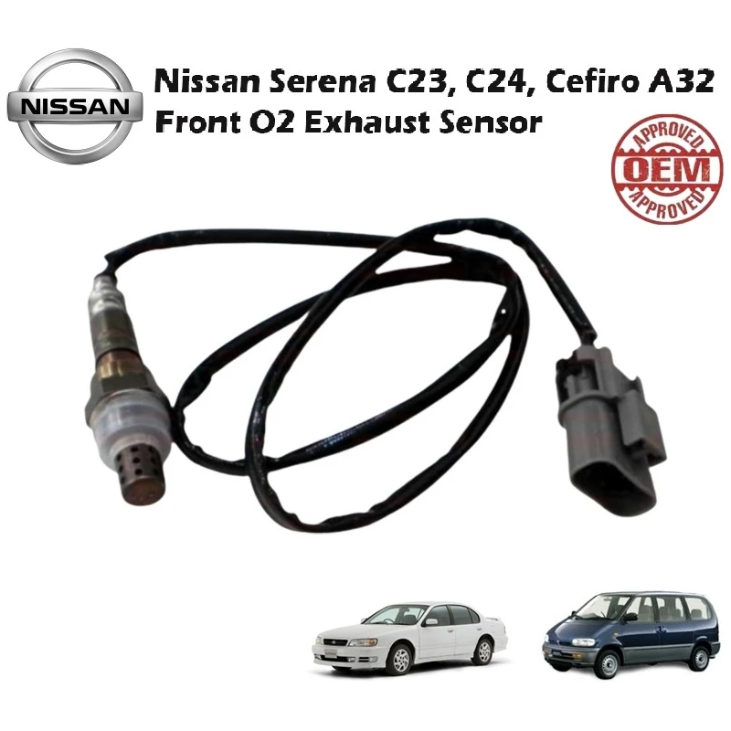 Nissan Serena C23, C24, Cefiro A32 Front O2 Exhaust Sensor