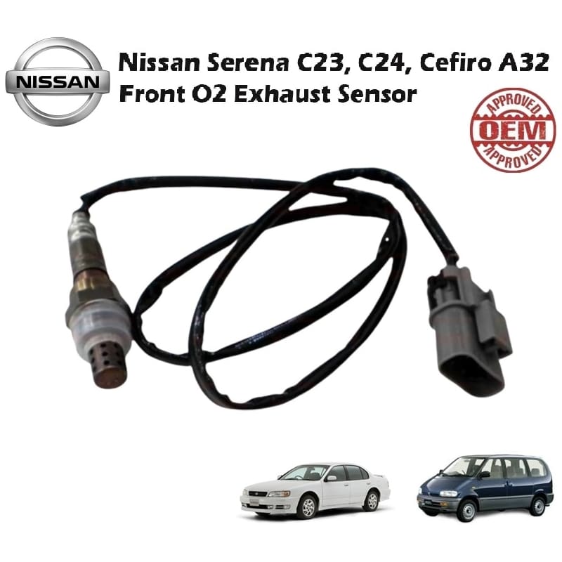 Nissan Serena C23, C24, Cefiro A32 Front O2 Exhaust Sensor