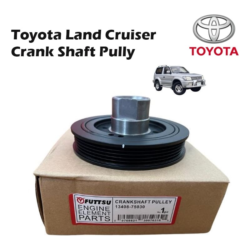 Toyota Land Cruiser Rzj90 Crankshaft Pully Hight Quality 13408-75030